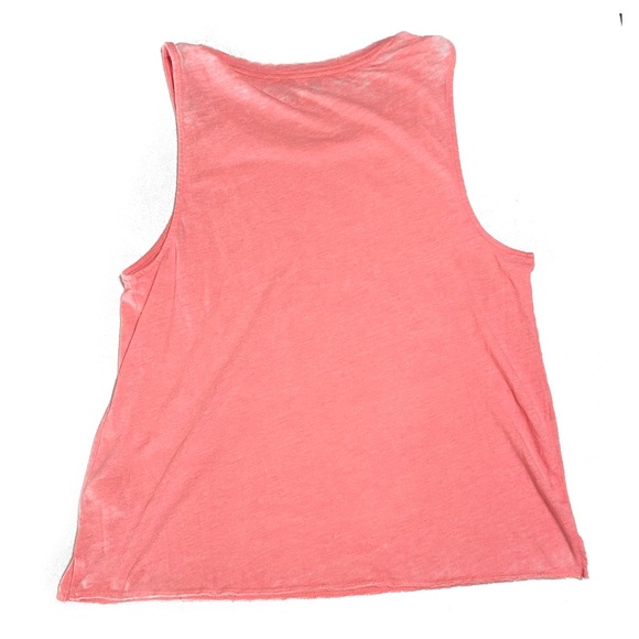 Express One Eleven Coral Graphic Tank - Picture 4 of 8